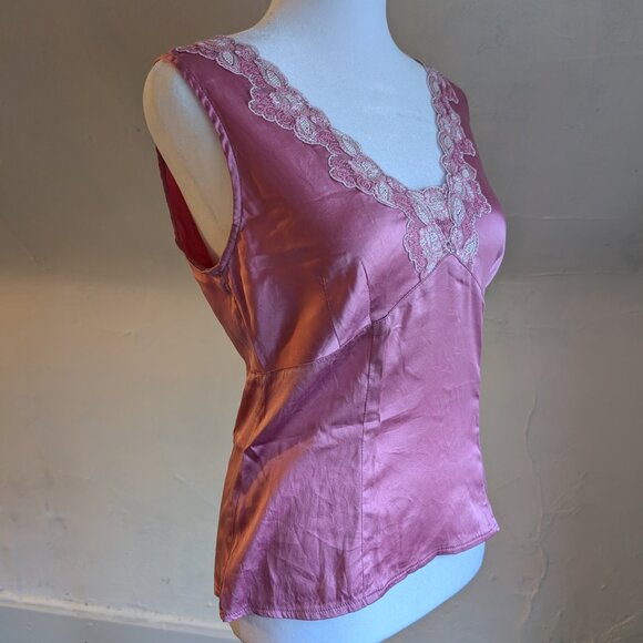 nanette lepore vintage embroidered silk cami ALT ASO piper halliwell charmed (6) - Picture 5 of 8